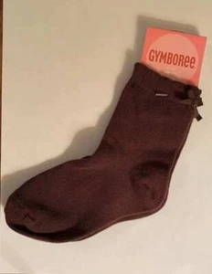 Gymboree Royal Garden Brown Bow Girls Socks Sz 3-4 Yrs New - Picture 1 of 1