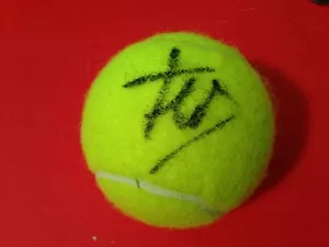 Pelota de tenis Flavia Pennetta Wilson firmada automática - Imagen 1 de 1