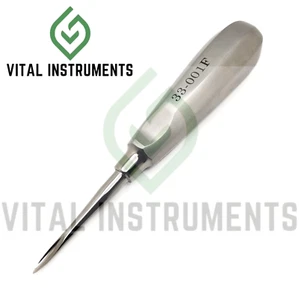 Flohr Dental Root Elevator 1F Straight Stainless Steel Oral Instrument - Picture 1 of 1