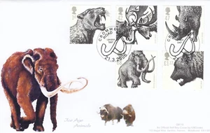 (104335) GBFDC FDC 110 Ice Age Animals Cromwell Rd London GB FDC 2006 No. 22/50 - Picture 1 of 4