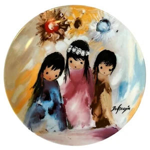 NEU De Grazia Native - Helle Blume der Wüste - Kinder der Sonne Sammelteller - Bild 1 von 13