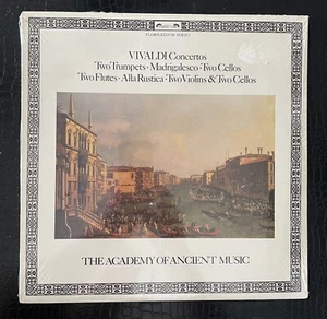 Vivaldi Concerto Two Trumpets Madrigalesco Academy Of Ancient Music LP NEW - Picture 1 of 2