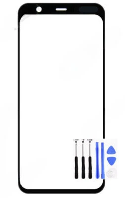 For Google Pixel 4 4XL 4a Front Screen Glass Lens Replacement + Tools - Image 1 of 4