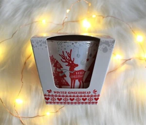 Skandinavischer Winter Lebkuchen Duft Weihnachten Festlich Kerze im Glas - Bild 1 von 7