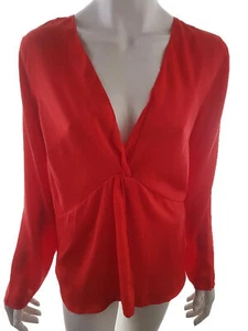 Vero moda T. XL Rojo Blusa Túnica Manga larga - Imagen 1 de 5