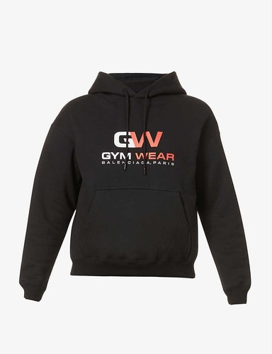 Felpe con cappuccio Balenciaga Gym Wear nuove con etichette taglia XS $850 100% autentiche
