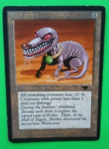 Magic the Gathering MTG Antiquities WEAKSTONE U LP 1994 Vintage! - Bild 1 von 4