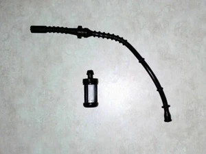 FUEL LINE HOSE & FILTER FOR STIHL FS120 FS200 FS250 FS300 FS350 FS450 FS480 - Picture 1 of 2