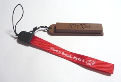 KITKAT Limited Edition CHOCOLATE STICK Singapore 2.5" Long keychain 2014 Kit Kat - Image 1 of 4