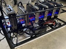 Complete Crypto Mining Rig - 6x GPU 192MH Non LHR/FHR, GPUs Included