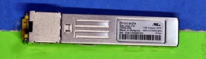 Brocade 33002-000 RJ45 Avago ABCU-5700RZ-BR4 1000BASE-TX 1.25GB SFP E1MG-TX - Picture 1 of 1