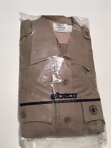 ELBECO KHAKI LONG SLEEVE SHIRT, SIZE 46 - Picture 1 of 6