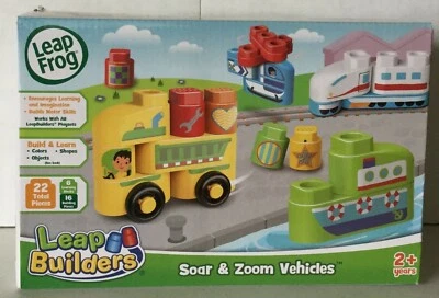 Leap Frog Leap Builders Soar & Zoom Vehicles   NEW - Image 1 of 4