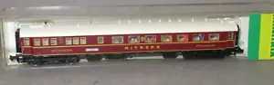 Minitrix Mitropa Speisewagen mit Licht & Passagieren in OVP 13154 - Bild 1 von 3