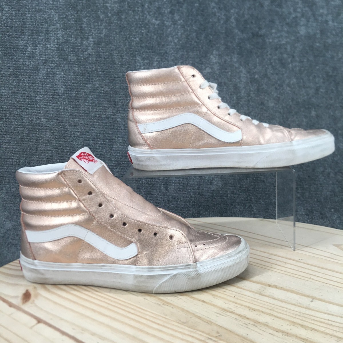 VANS Sk8-Hi Leather Athletic Shoes for Women for sale | eBay VANS Sk8-Hi Leather Athletic Shoes for Women for sale | eBay