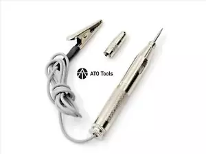 Lampada di prova auto tester di tensione corrente metallo auto camion 6V 12V 24V ATO Tools - Foto 1 di 3