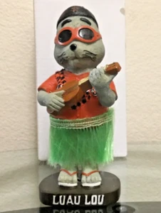 SF GIANTS MLB MASCOT LOU SEAL LUAU LOU HAWAIIAN HERITAGE BOBBLEHEAD SGA NEW - Picture 1 of 4