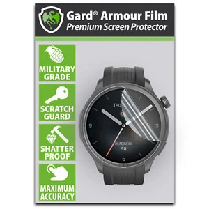 3-Pack Premium Screen Protector for Amazfit Balance (46mm) - Picture 1 of 4