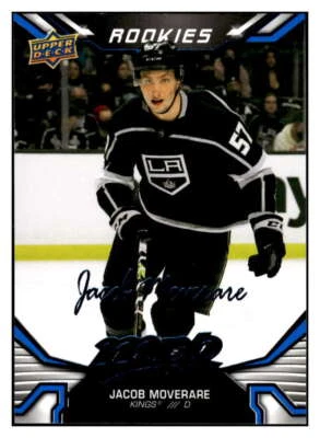 Jacob Moverare RC 2022-23 Upper Deck MVP Blue Script #224 ROOKIE NHL Ki ID:65694 - Image 1 of 2