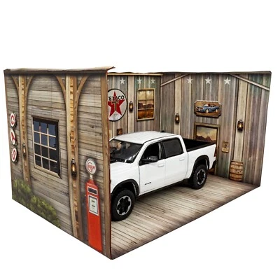 1/25 scale Western Barn Diorama fits Carrera, Scalextric, Eldon, Lionel & more! - Image 1 of 4