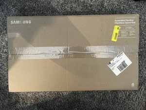 SAMSUNG 24” T35F FHD IPS 75Hz AMD FreeSync 3-Sided Borderless Monitor - BLACK - Picture 1 of 3