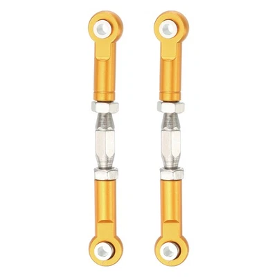 Lenk Servo Stange 2 Stück für RC Auto 62mm Orange - Bild 1 von 4