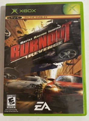 Burnout Rerenge ( Microsoft Xbox, 2002) Game with Manual - Image 1 of 4