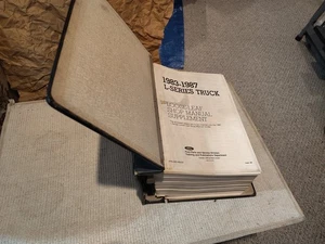 1983 Through 1987 L Series Truck Workshop Manual - Imagen 1 de 11