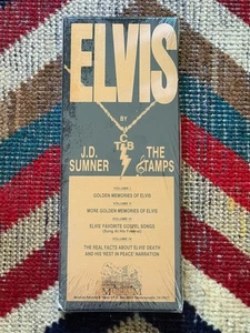 Elvis Presley J.D. Sumner & The Stamps Golden Memories Of Elvis 4 Cassettes NEW - Picture 1 of 2