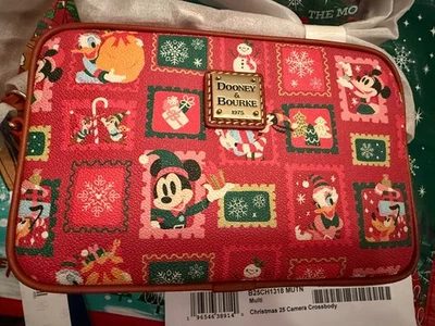 Bolso Bandolera Navidad Disney Dooney & Bourke 2025 para Cámara Mickey Minnie NUEVO Foto 1 de 4