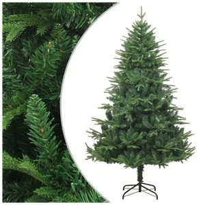 Künstlicher Weihnachtsbaum grün 240x150 cm PVC & PE realistisch mit Stahlständer! - Bild 1 von 10