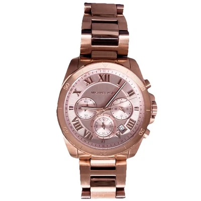 Reloj para mujer Michael Kors Brecken cronógrafo esfera rubor oro rosa 40 mm MK6367 Foto 1 de 4