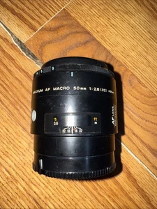MINOLTA MAXXUM AF 50MM F2.8 MACRO LENS - Picture 1 of 8