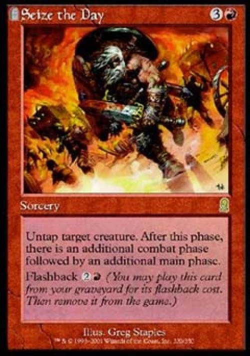 Seize the Day - Medium Play MTG Odyssey - Image 1 of 1