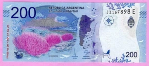 ARGENTINA 200 Pesos 2016 p364a UNC (TK 17 370) - Picture 1 of 2