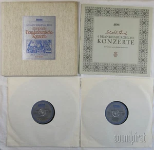 KARL RICHTER BACH BRANDENBURG CONCERTOS ARCHIV ED.1 STEREO 2LP BOX 104971/72 NM - Picture 1 of 7