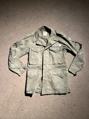 Korean War US Army 187th Airborne RCT M-1950 Field Jacket (CC397 - Image 1 of 4