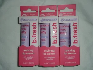 Set di 3 tubi b.fresh Revining Lip Serum da 0,5 once - sapore Berry Bonanza - NUOVO. - Foto 1 di 1