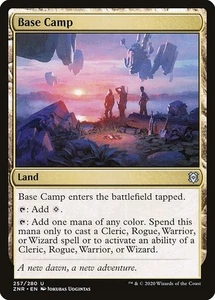 Base Camp 4x FOIL ZNR MTG Zendikar Rising Uncommon MINT Land - Bild 1 von 1