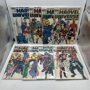 Official Handbook Of The Marvel Universe Update '89 Complete Full Run 1-8 - Picture 1 of 5