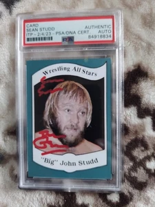 Autenticación John Studd "Big" 1983 - Imagen 1 de 2