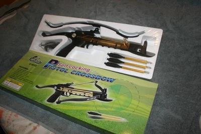 Mini ballesta pistola autococking Hunt-Down Cobra C3032 Foto 1 de 2