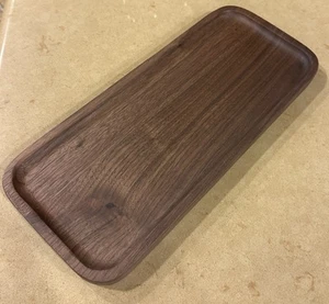 Walnut Wood Serving Tray (11.8x5in) - Picture 1 of 1
