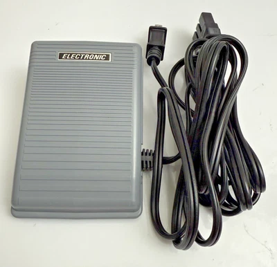 Sewing Machine Foot Speed Control Pedal+Cord equivalent FDM XC7359 Model KD-1902 - Image 1 of 4