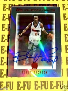2003-04 Topps Contemporary Collection BOBBY JACKSON Autograph #d 25/50 RARE Auto - Picture 1 of 1