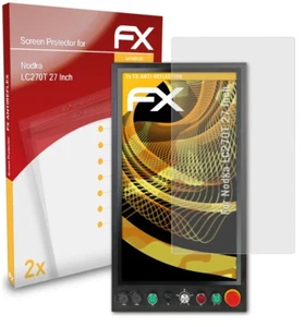 atFoliX 2x Displayschutzfolie für Nodka LC270T 27 Zoll matt&stoßfest - Bild 1 von 8