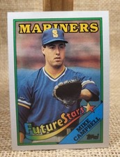 1988 Topps Mike Campbell RC Baseball Card #246 Mariners FREE S&H A2