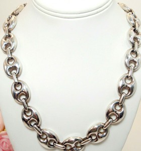 Gucci Sterling Silver Chain Fine 