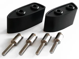 Premium 3D CNC Mirror Extenders Spacers 2009 - 2014 Yamaha YZF R1 2010 2011 2012 - Bild 1 von 6