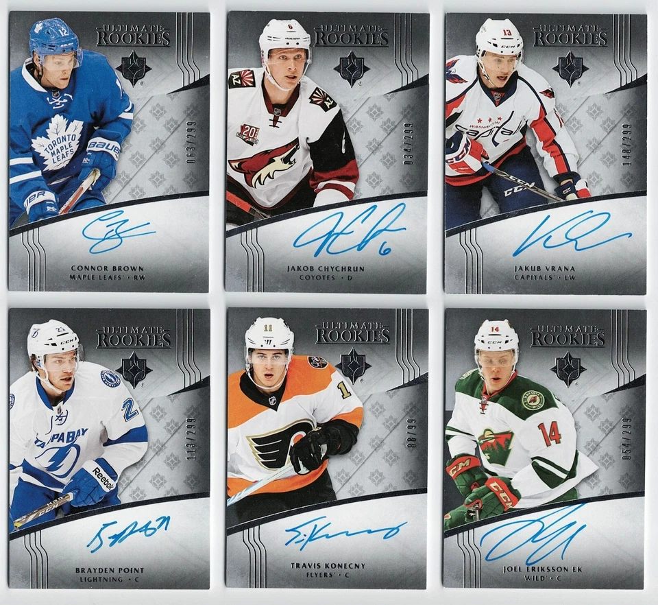 2016-17 16-17 Ultimate Collection Autograph Rookie #/299 #/99 RC Pick From List - Image 1 of 1